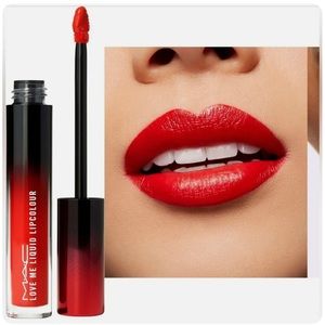 MAC “Yeah I’m Fancy” love me liquid lip